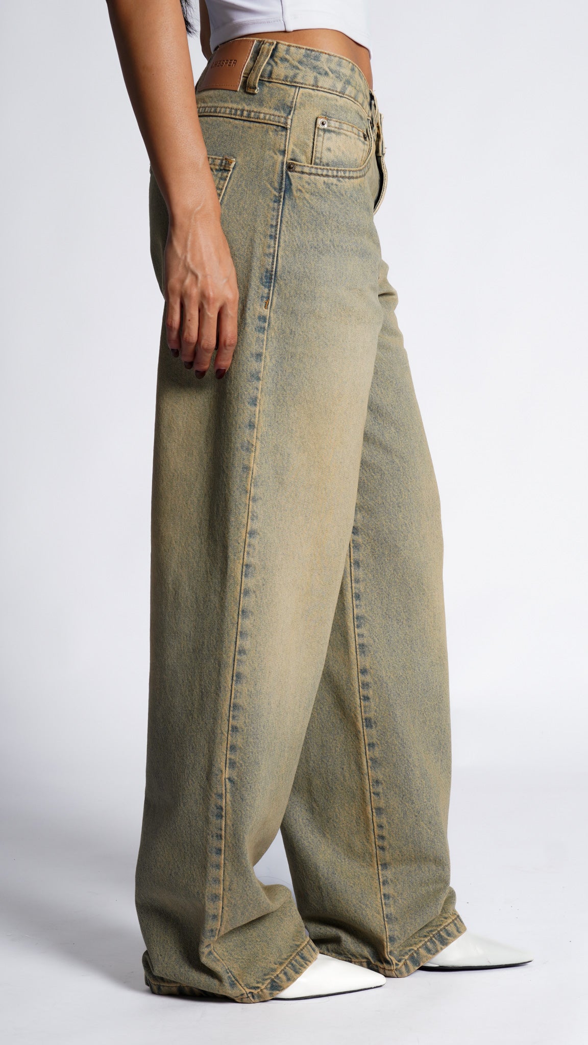 CALÇA JEANS OVERSIZED DUSTY