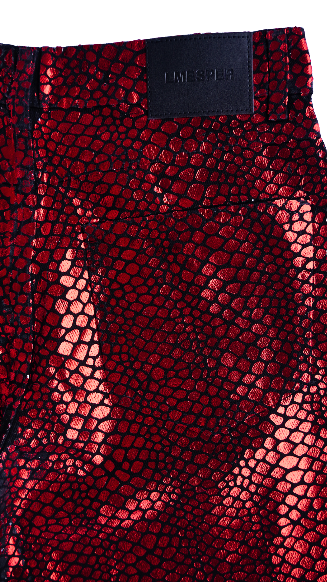 CALÇA JEANS PREMIUM PYTHON RED