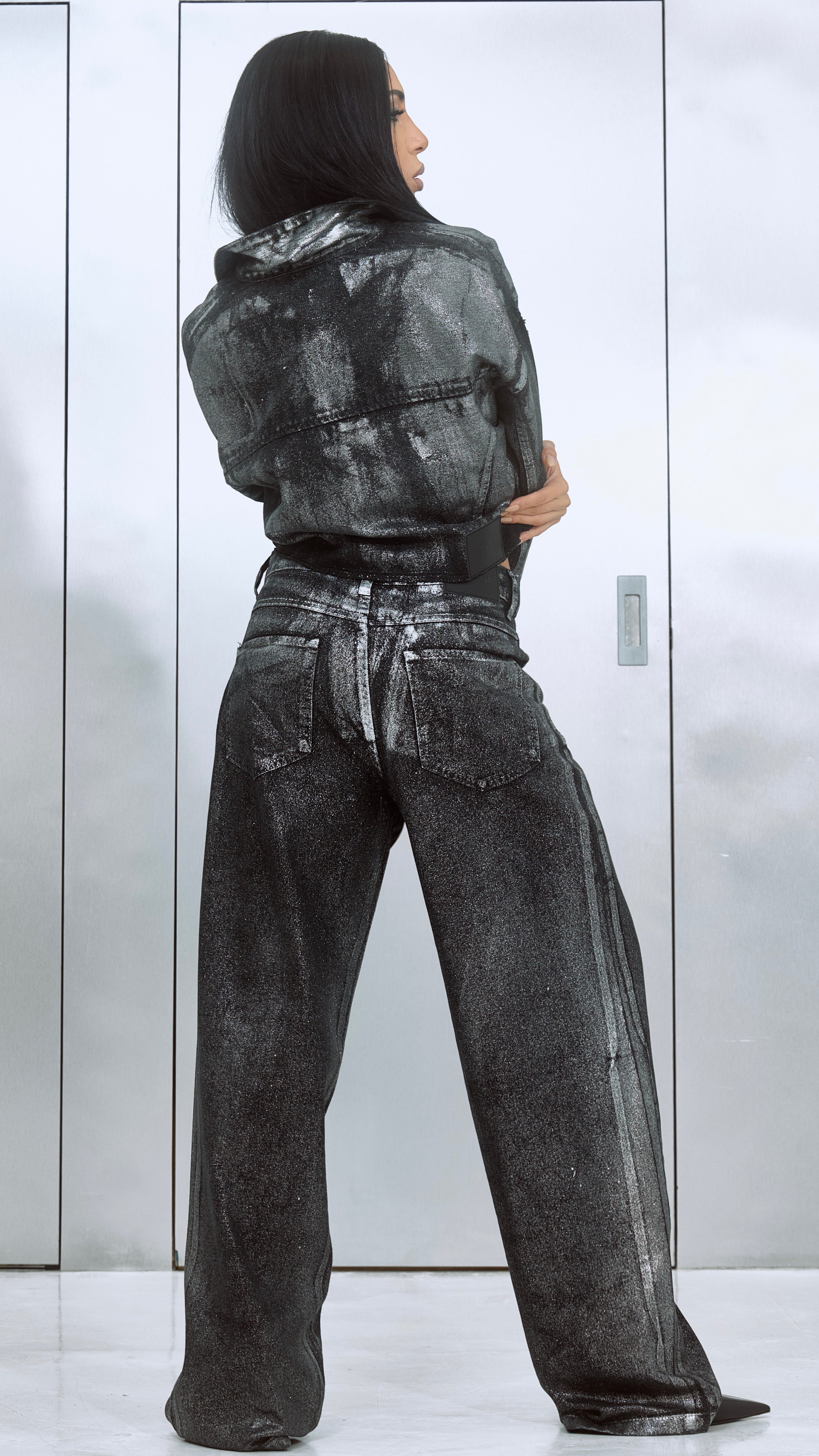 JAQUETA JEANS PREMIUM SILVER