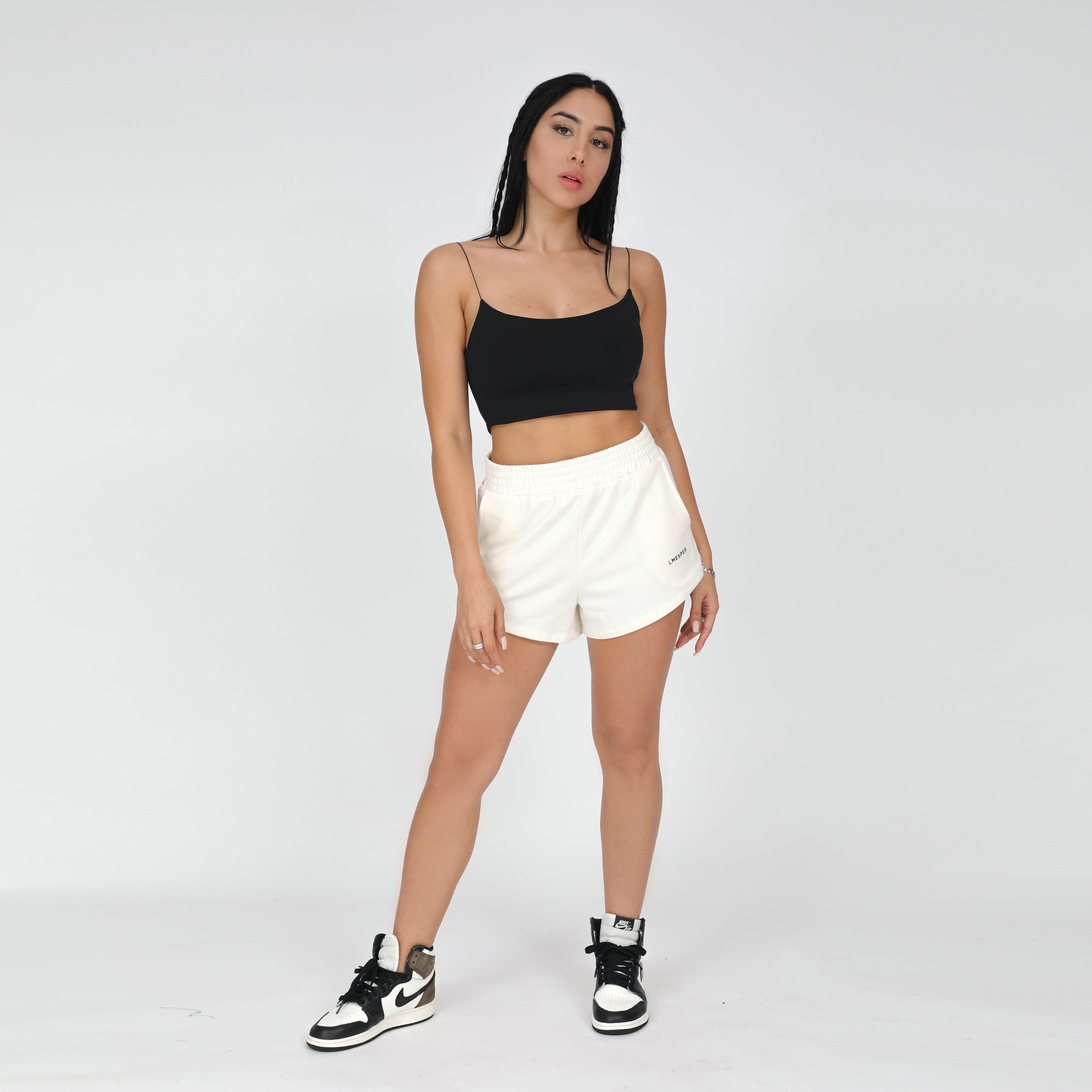 SHORTS ESSENTIAL OFF WHITE